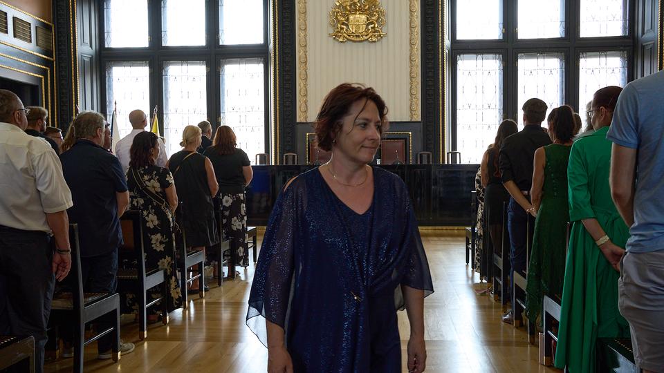 Slavnostní předávání diplomů absolventům Jahodovky