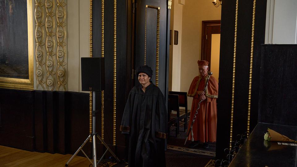 Slavnostní předávání diplomů absolventům Jahodovky