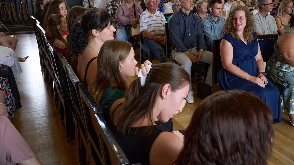 Slavnostní předávání diplomů absolventům Jahodovky