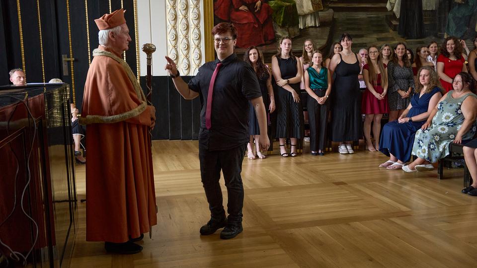 Slavnostní předávání diplomů absolventům Jahodovky