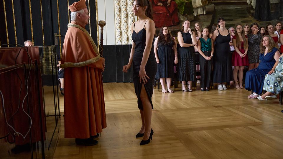 Slavnostní předávání diplomů absolventům Jahodovky