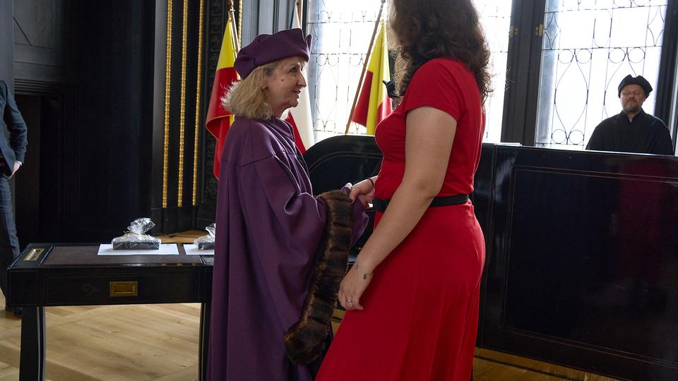Slavnostní předávání diplomů absolventům Jahodovky