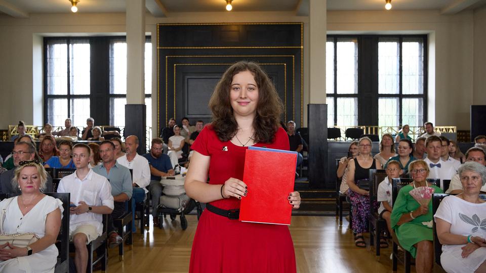 Slavnostní předávání diplomů absolventům Jahodovky