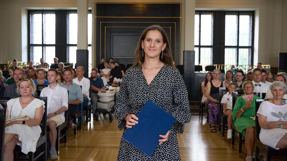 Slavnostní předávání diplomů absolventům Jahodovky