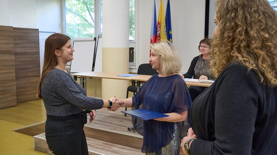 Slavnostní předávání diplomů absolventům Jahodovky II