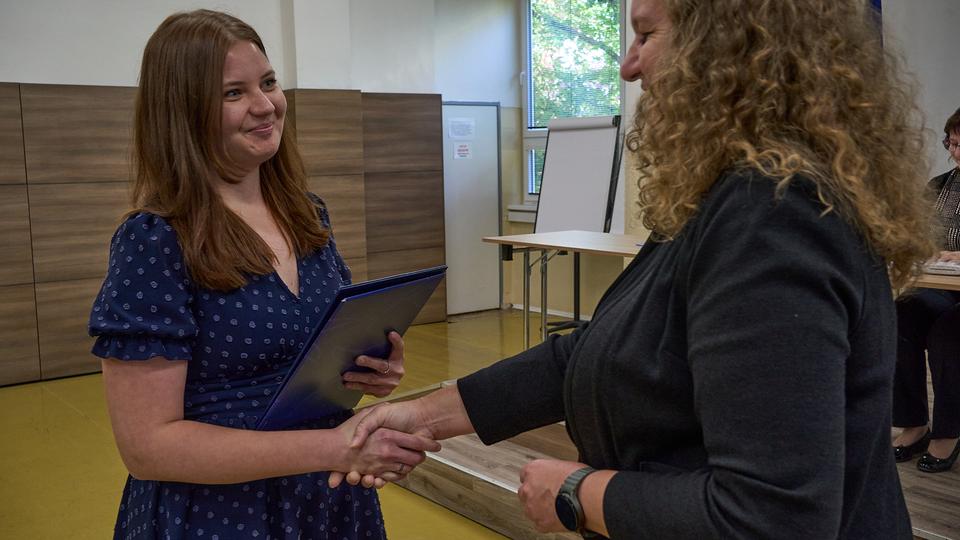 Slavnostní předávání diplomů absolventům Jahodovky II