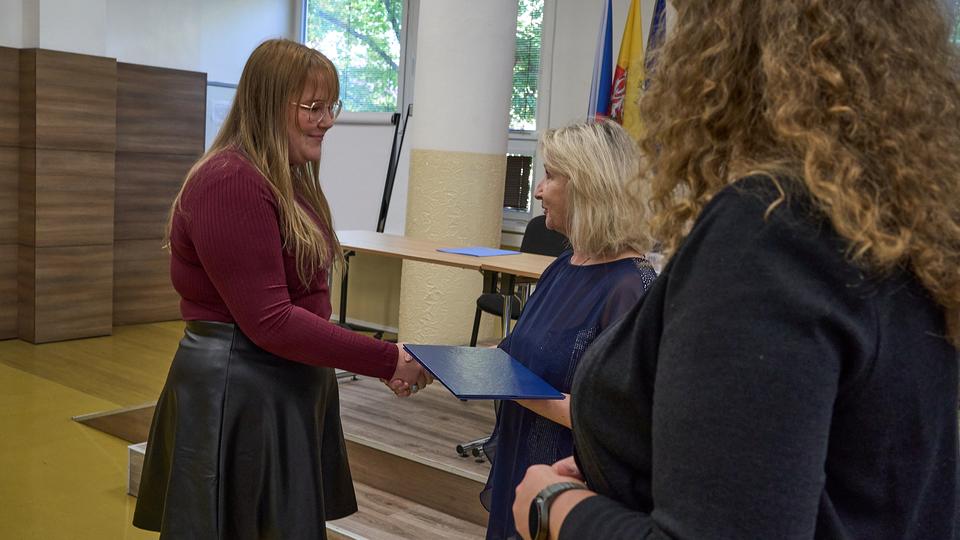 Slavnostní předávání diplomů absolventům Jahodovky II
