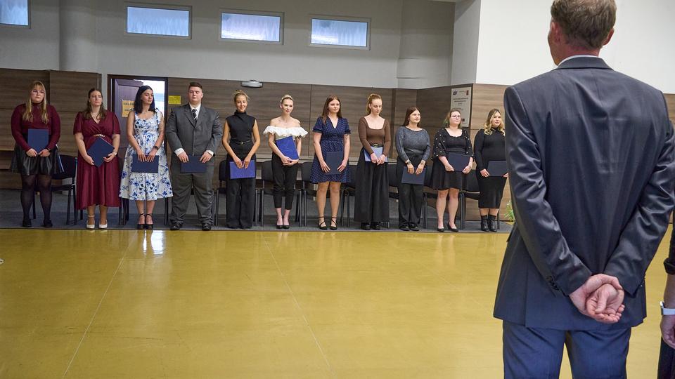 Slavnostní předávání diplomů absolventům Jahodovky II