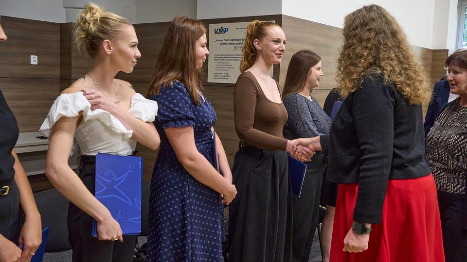 Slavnostní předávání diplomů absolventům Jahodovky II