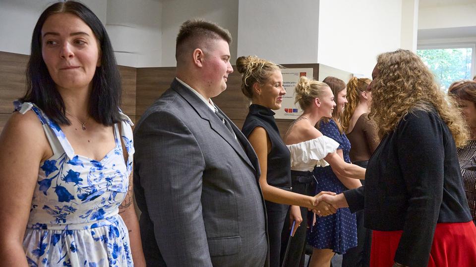 Slavnostní předávání diplomů absolventům Jahodovky II