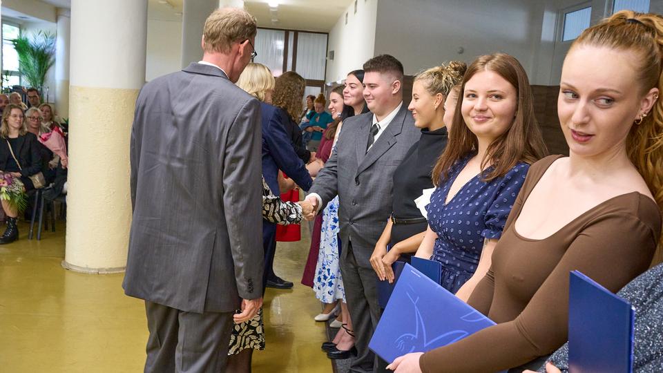 Slavnostní předávání diplomů absolventům Jahodovky II