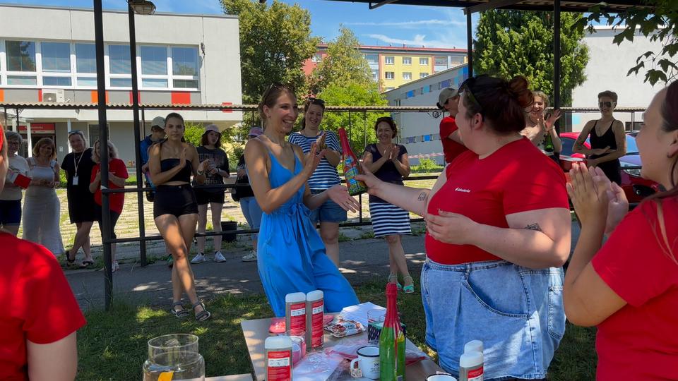 Sportovní odpoledne u nás na Jahodovce