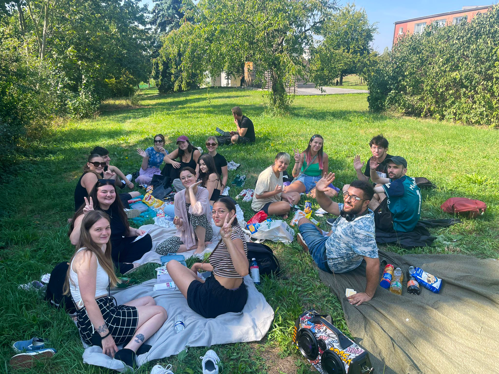 Studenti a pohoda