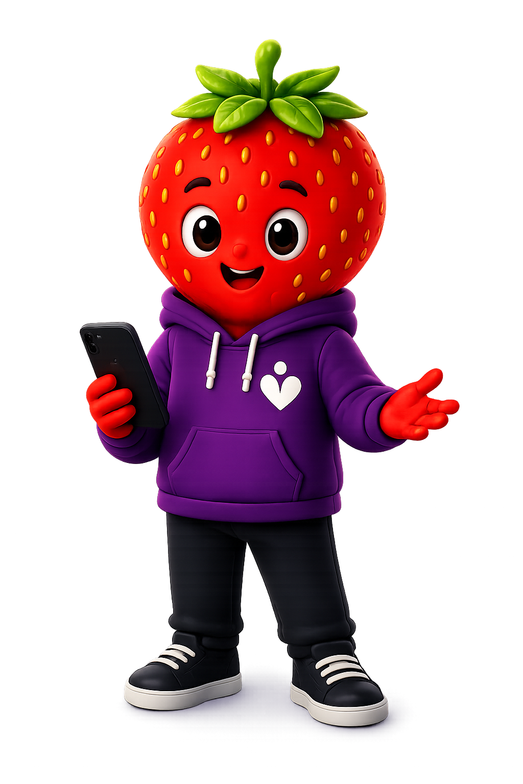 Maskot Jahodovky