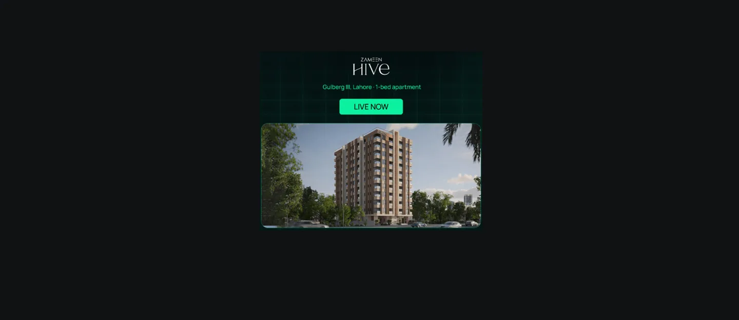 Zameen Hive Launches Affordable Property Blocks in Gulberg III
