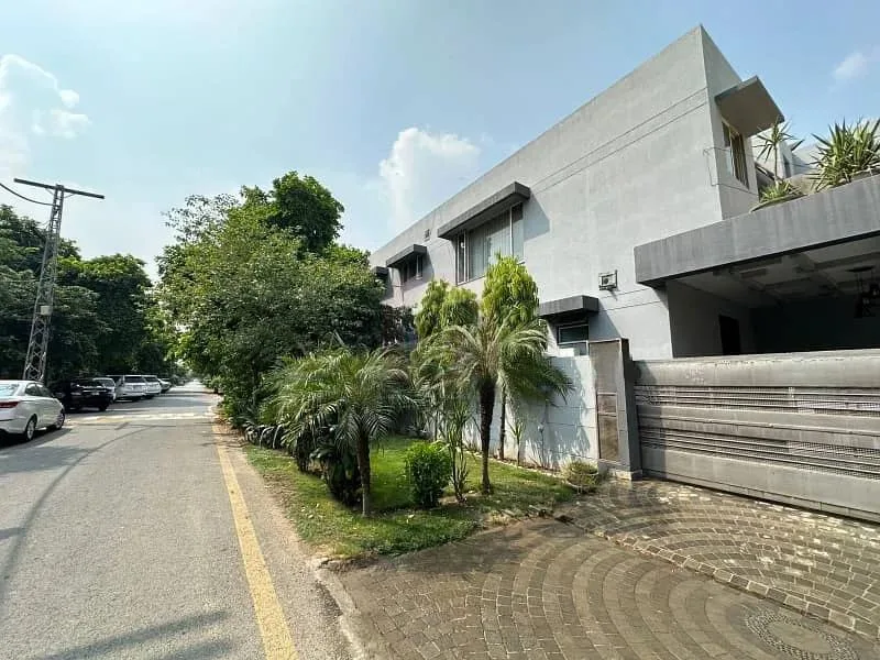 Stunning 22 Marla Corner 7-Bed Basement Bungalow in DHA Lahore