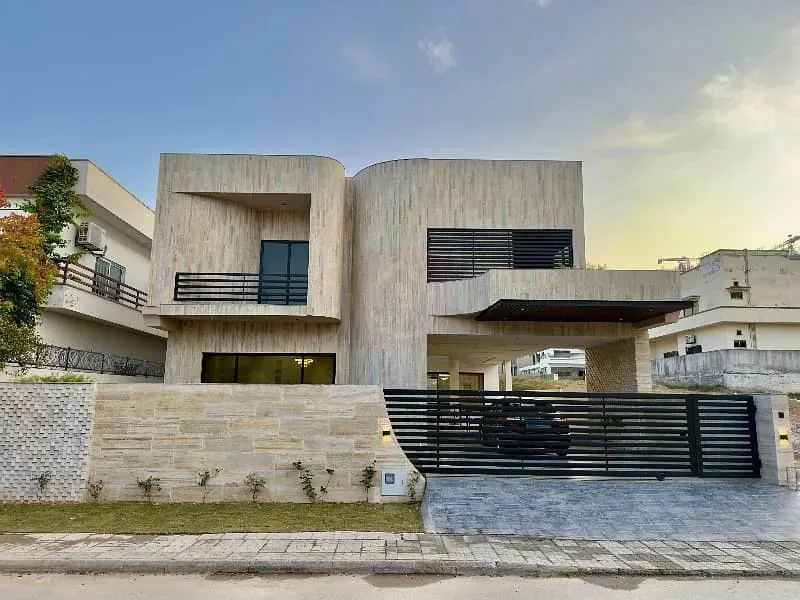 1 Kanal New Beautiful Designer House with Basement and Pool for Sale