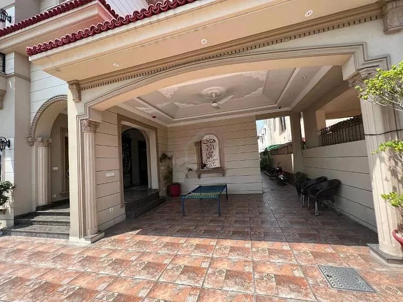 One Kanal Fully Furnished Spanish Design Bungalow with 2 Servant Quarters in DHA Lahore