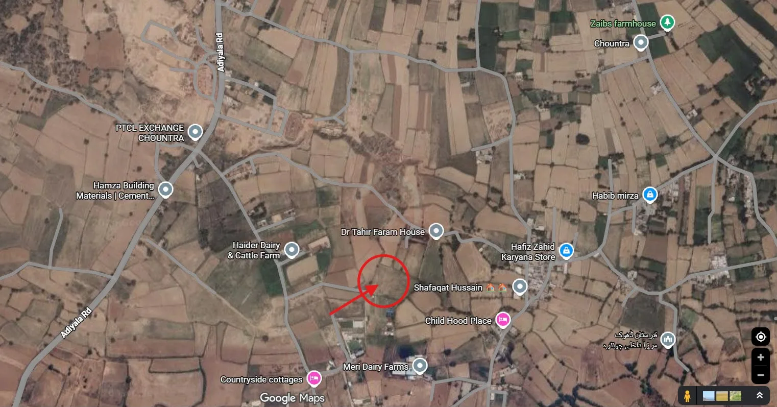 4 Kanal Farmhouse Land for Sale – Adyala Road, Rawalpindi