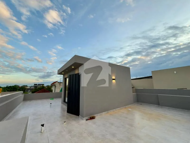 A Luxurious Mansion With 10 KV Sollar. Wide Approach Excellent Location DHA 9 Town House For Sale