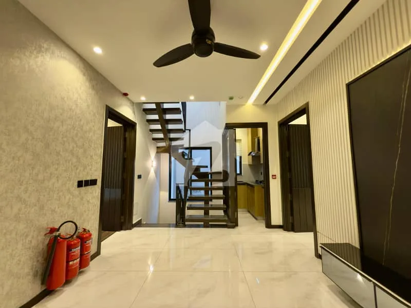 A Luxurious Mansion With 10 KV Sollar. Wide Approach Excellent Location DHA 9 Town House For Sale