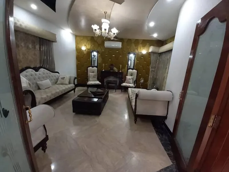 One Kanal Used Double Unit Fully Furnished Bungalow in DHA Lahore For Sale