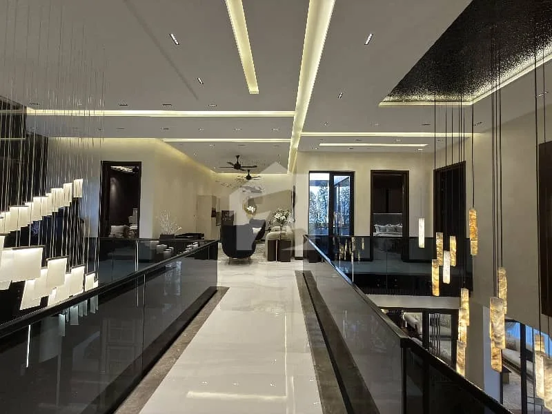 1 Kanal Modern Design Bungalow Basement Full Furnished With Swimming Pool Home Theater