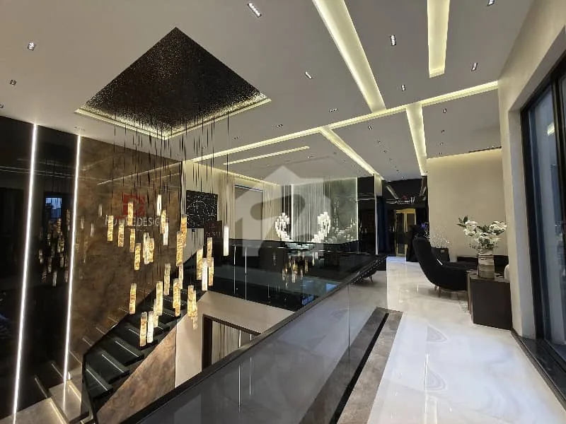 1 Kanal Modern Design Bungalow Basement Full Furnished With Swimming Pool Home Theater