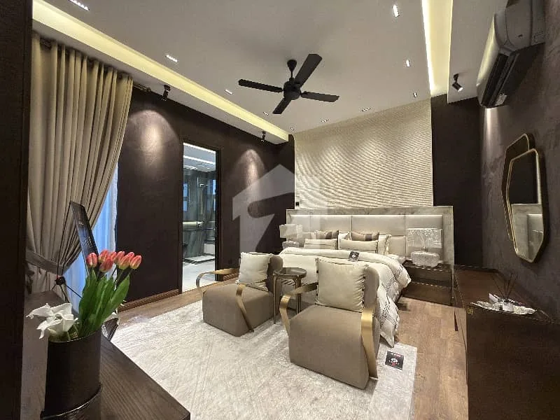 1 Kanal Modern Design Bungalow Basement Full Furnished With Swimming Pool Home Theater