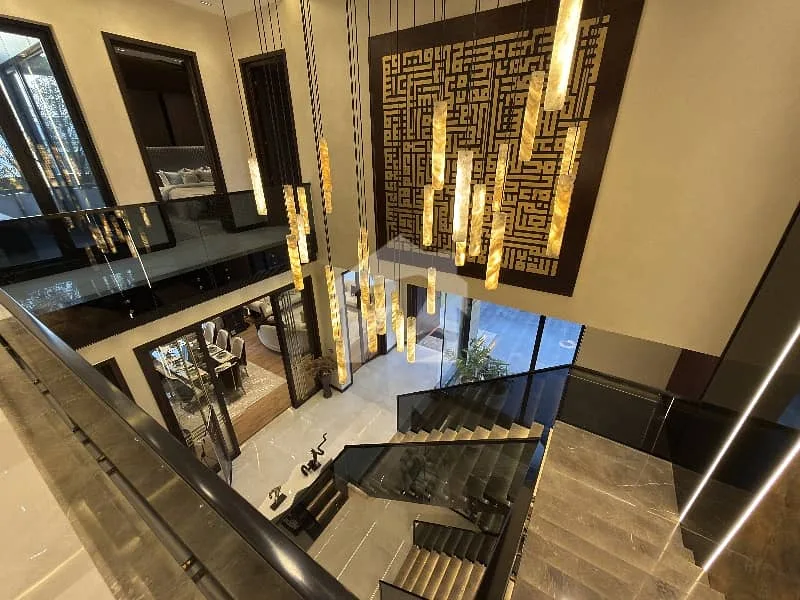 1 Kanal Modern Design Bungalow Basement Full Furnished With Swimming Pool Home Theater