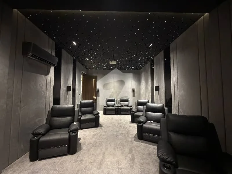 1 Kanal Modern Design Bungalow Basement Full Furnished With Swimming Pool Home Theater