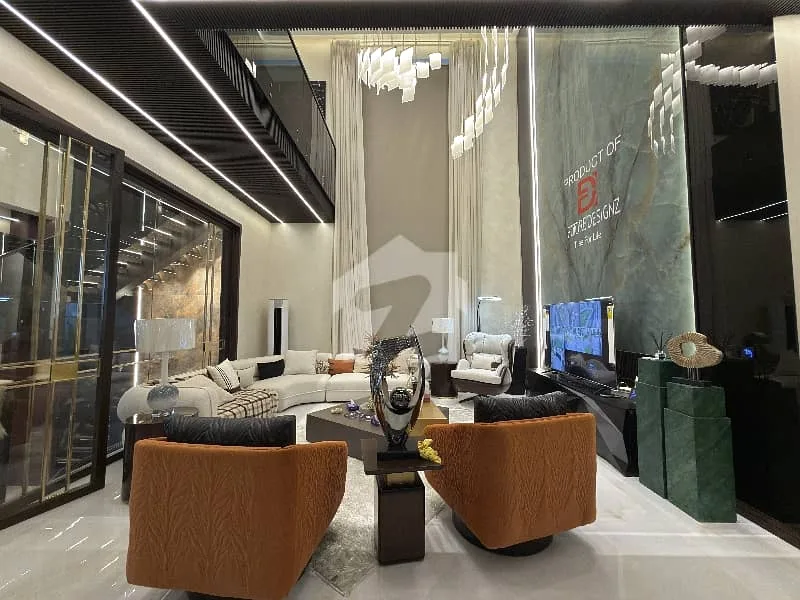 1 Kanal Modern Design Bungalow Basement Full Furnished With Swimming Pool Home Theater