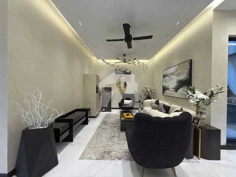 1 Kanal Modern Design Bungalow Basement Full Furnished With Swimming Pool Home Theater