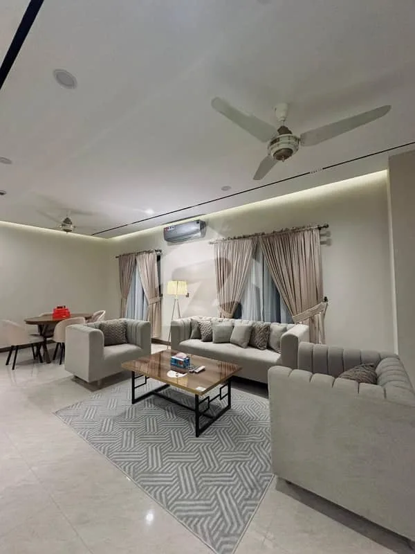 Modern Fully Furnished 3 Bedroom Apartment for Rent in DHA Phase 2