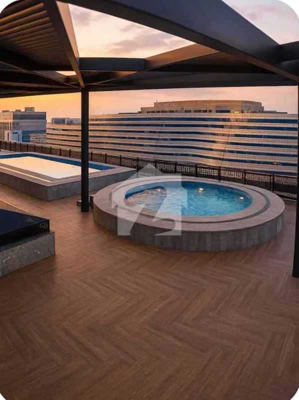 New Fully Furnished 1-Bedroom Apartment for Rent in Zeta 1 Mall, Islamabad