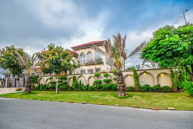 25 Marla Corner Spanish Bungalow with Full Basement for Sale in DHA Phase 8