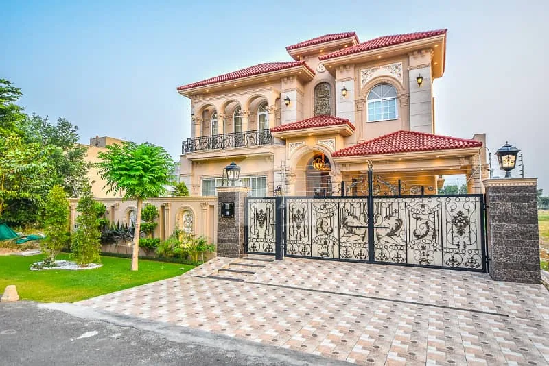 1 Kanal Spanish Villa Available in DHA Lahore Phase 7 - Elegant Design in a Prime Location