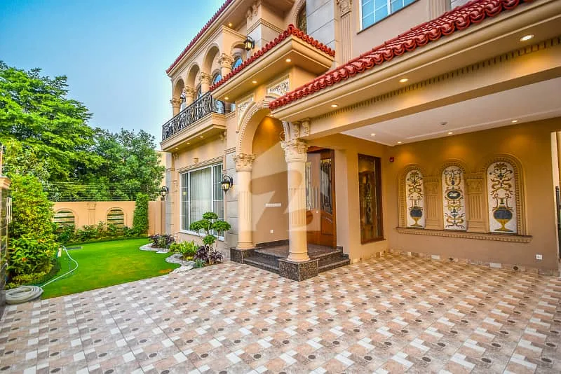 1 Kanal Spanish Villa Available in DHA Lahore Phase 7 - Elegant Design in a Prime Location
