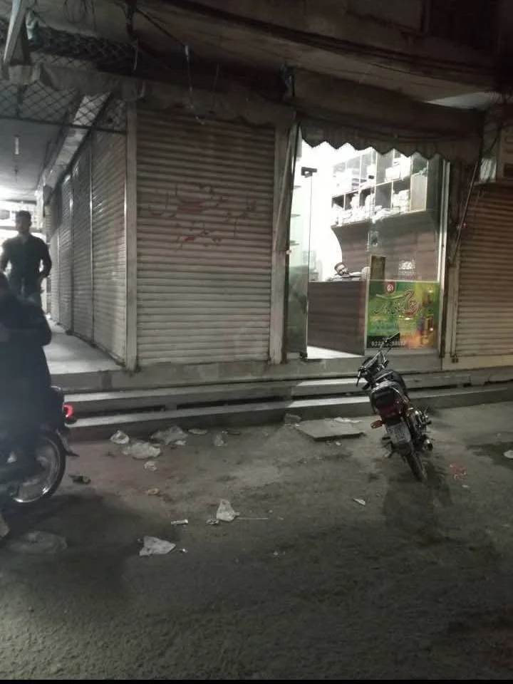Front Corner Shop For Sale In Urdu Bazar Lahore