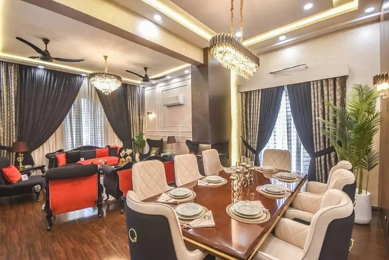 Spacious 1 Kanal Corner House with Full Basement Near Raya