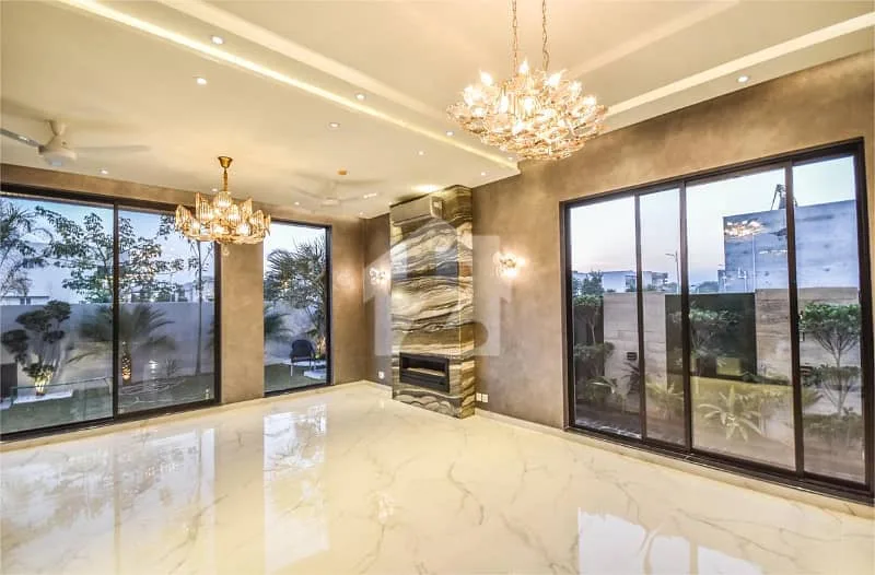 Contemporary Semi-Furnished Home Overlooking Park for Sale in DHA Phase 8