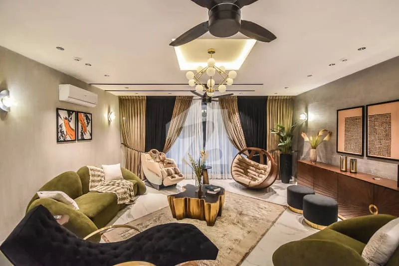 1 Kanal Semi Furnished Luxury House with Basement in DHA Phase 6 | Near Park