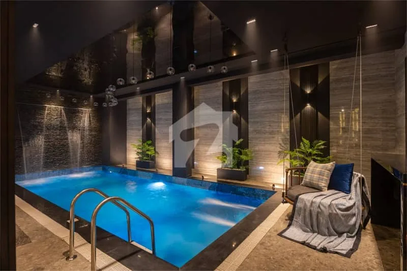1-Kanal Full Basement Home with Pool & Theater on Main Road