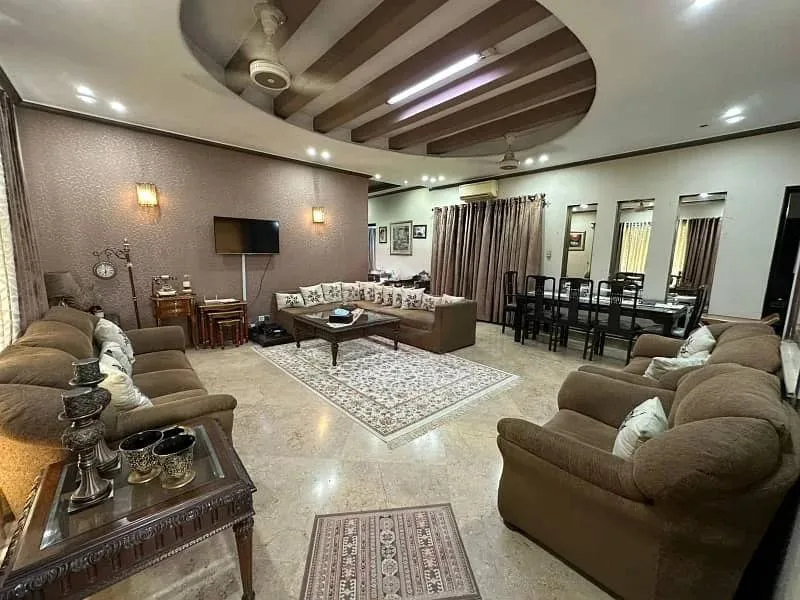 Stunning 22 Marla Corner 7-Bed Basement Bungalow in DHA Lahore