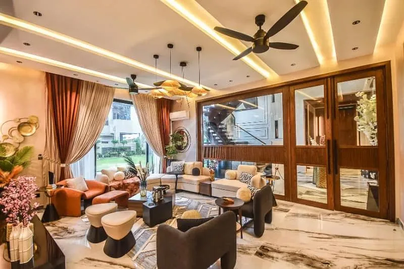1 Kanal Semi Furnished Luxury House with Basement in DHA Phase 6 | Near Park