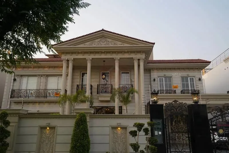 Elegant 2 Kanal Spanish-Style Bungalow with Basement and Pool in DHA Lahore
