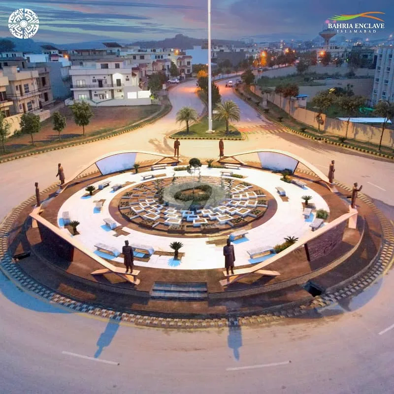 10 Marla Corner Residential Plot in Bahria Enclave Islamabad - Sector A