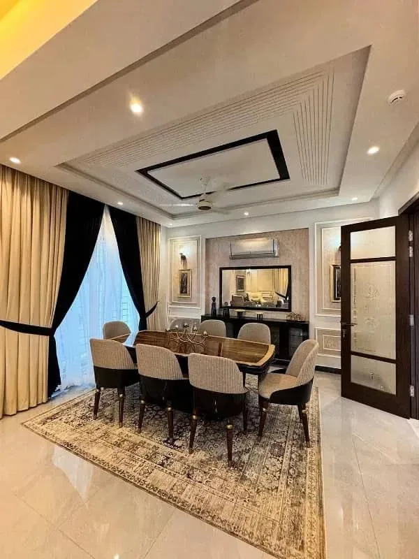 One Kanal Luxurious Fully Furnished Bungalow with Basement Servant Quarters in DHA Lahore