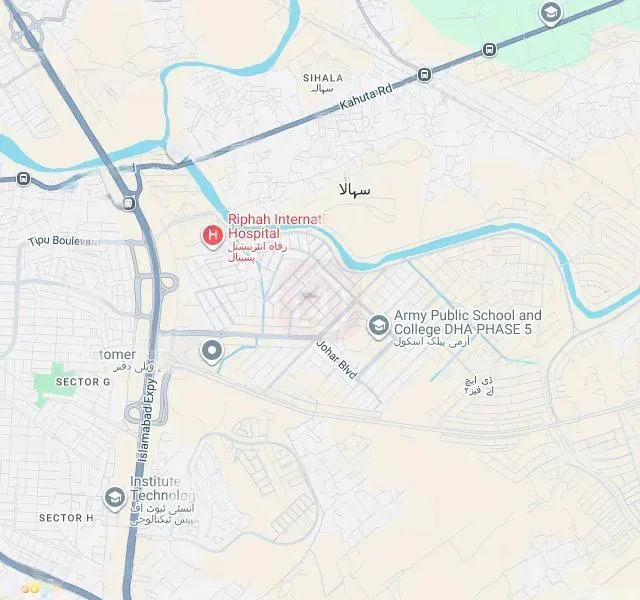 Corner Pair Plot for Sale in Sector B, DHA Phase 5 Islamabad