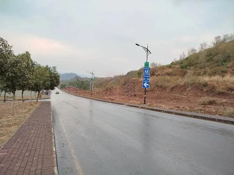 1 Kanal Park Facing Plot Available for Sale in M Sector | Bahria Enclave Islamabad
